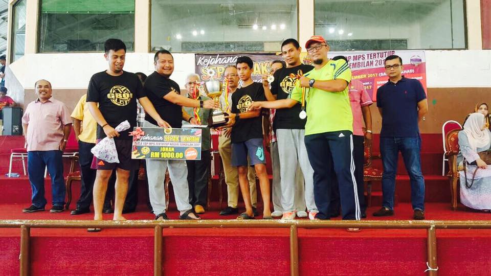 Kejohanan Sepak Takraw Dan Pertandingan Bola Jaring Piala YDP MPS Tertutup Negeri Sembilan 2017