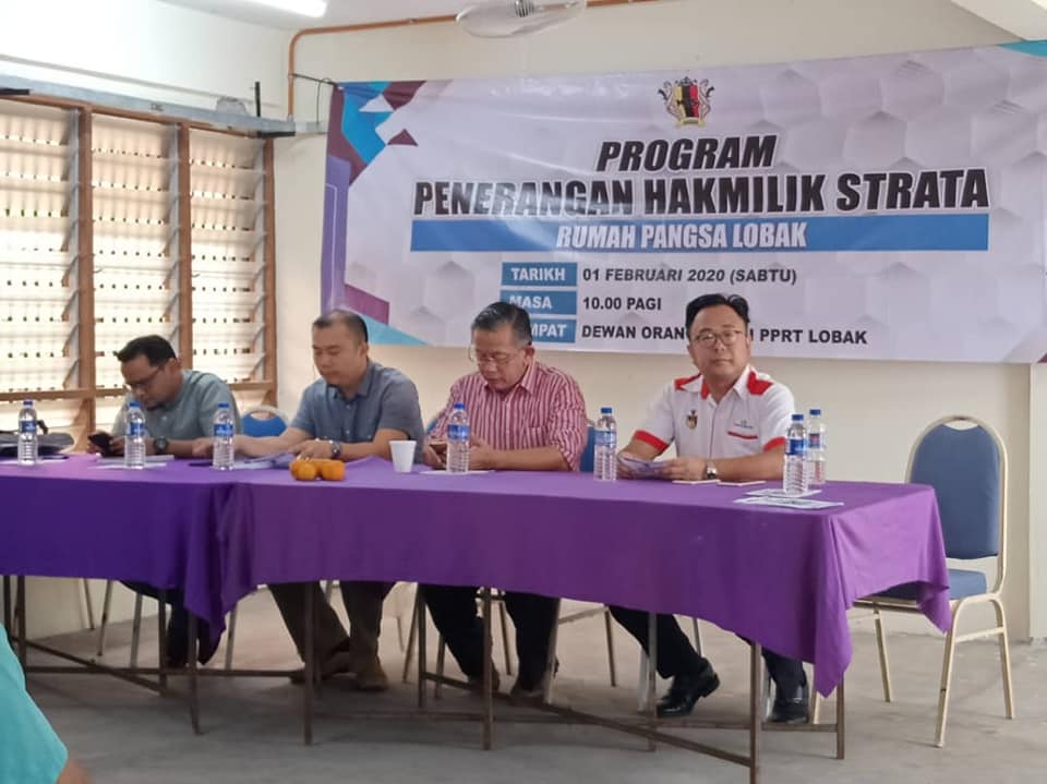 Program Penerangan Hak Milik Strata untuk Rumah Pangsa Lobak