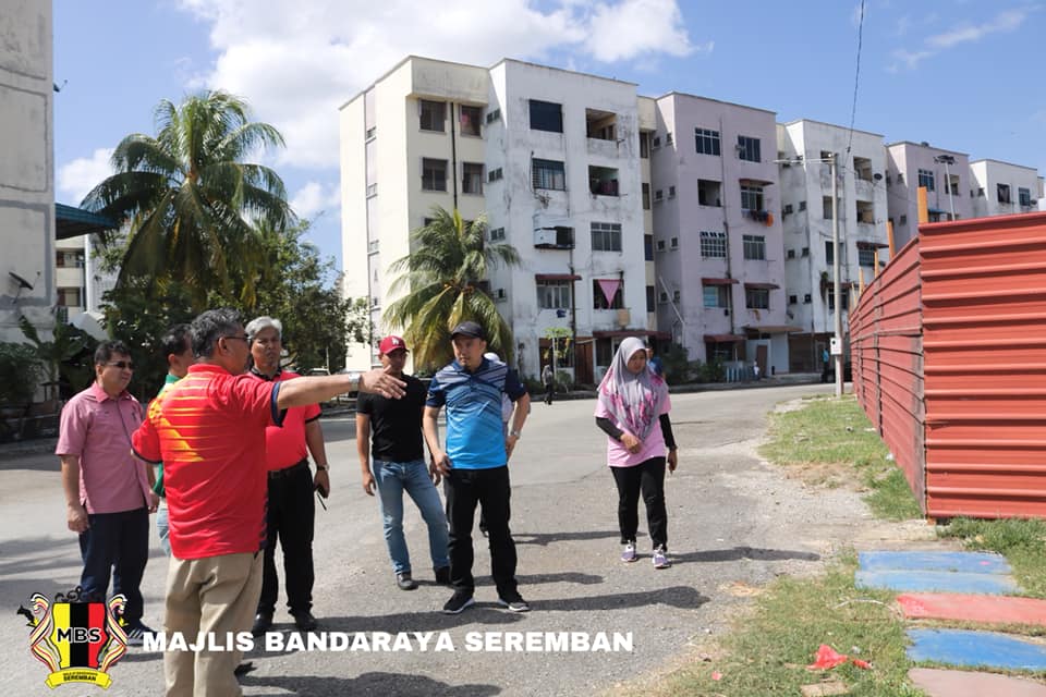 LAWATAN TURUN PADANG DATUK BANDAR MAJLIS BANDARAYA SEREMBAN