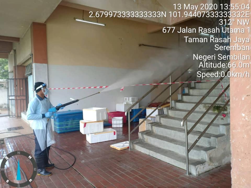 DISINFEKSI KAWALAN NOVEL CORONAVIRUS COVID -19