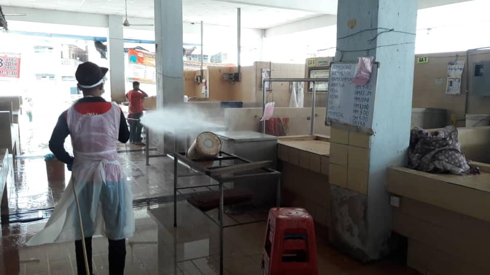 PEMBERSIHAN DAN DISINFEKSI KAWALAN NOVEL CORONAVIRUS COVID -19