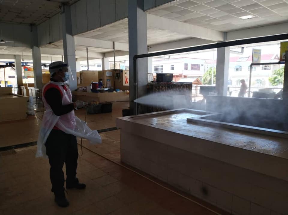 PEMBERSIHAN DAN DISINFEKSI KAWALAN NOVEL CORONAVIRUS COVID -19