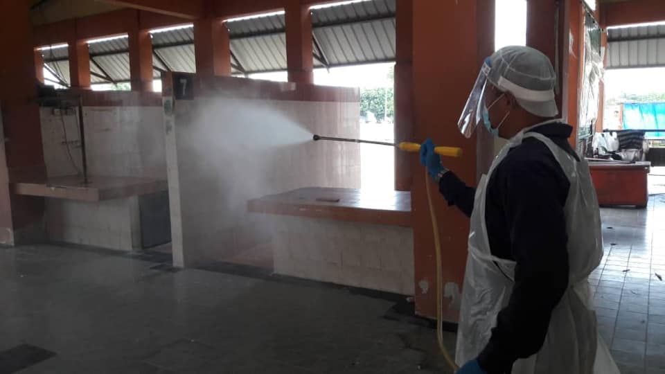 PEMBERSIHAN DAN DISINFEKSI KAWALAN NOVEL CORONAVIRUS COVID -19 