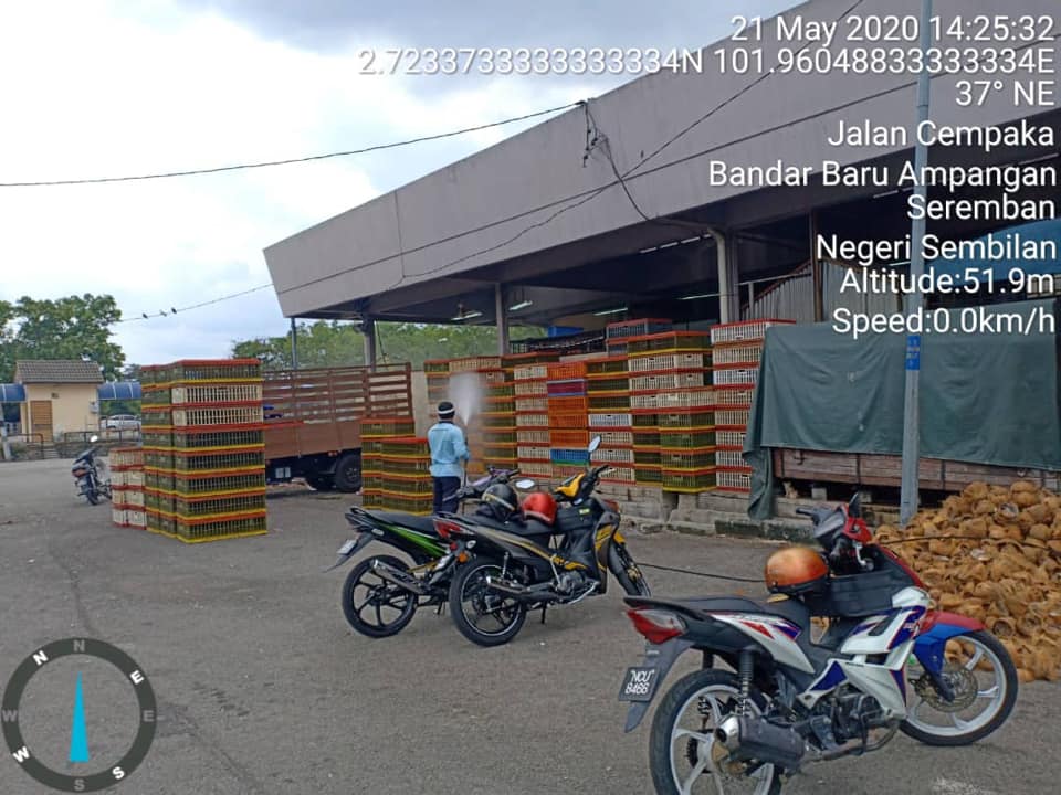 DISINFEKSI KAWALAN NOVEL CORONAVIRUS COVID -19