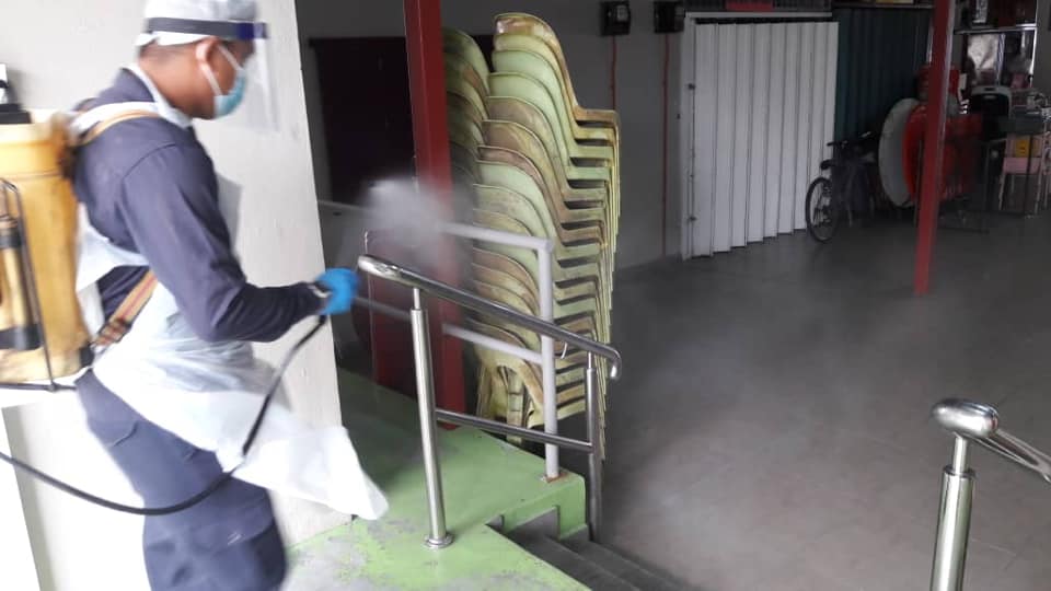 DISINFEKSI KAWALAN NOVEL CORONAVIRUS COVID -19