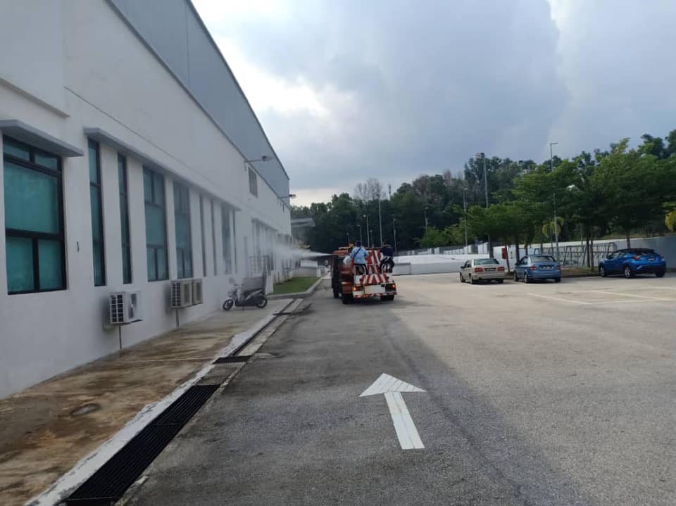 DISINFEKSI KAWALAN NOVEL CORONAVIRUS COVID -19