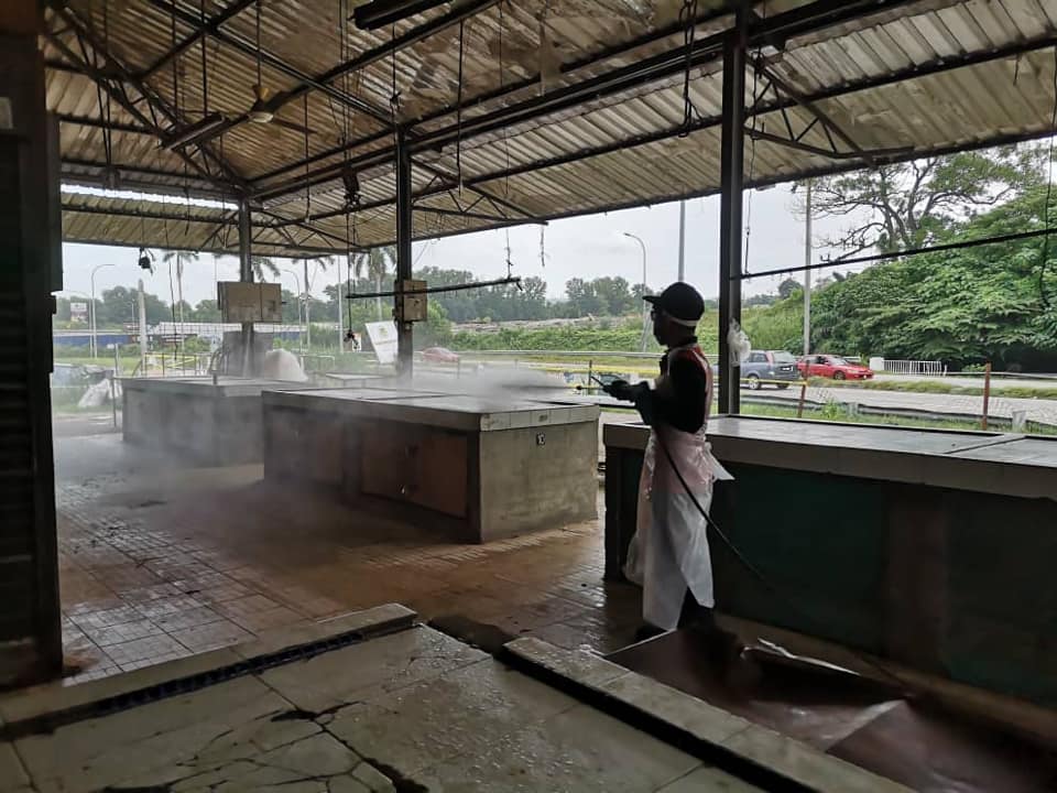 PEMBERSIHAN DAN DISINFEKSI KAWALAN NOVEL CORONAVIRUS COVID -19 