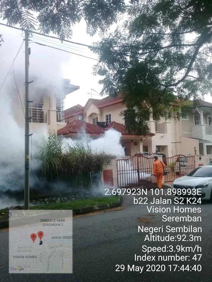 AKTIVITI KAWALAN DEMAM DENGGI DALAM KAWASAN MBS