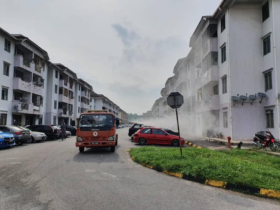 PEMBERSIHAN DAN DISINFEKSI KAWALAN NOVEL CORONAVIRUS COVID -19