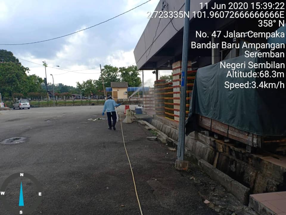 DISINFEKSI KAWALAN NOVEL CORONAVIRUS COVID -19