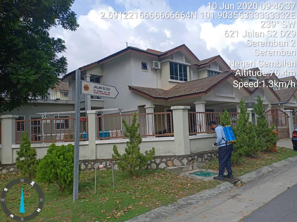  KERJA - KERJA LARVACIDING