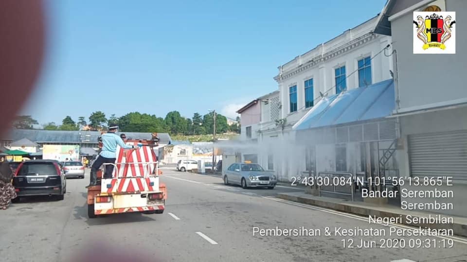 DISINFEKSI KAWALAN NOVEL CORONAVIRUS COVID -19