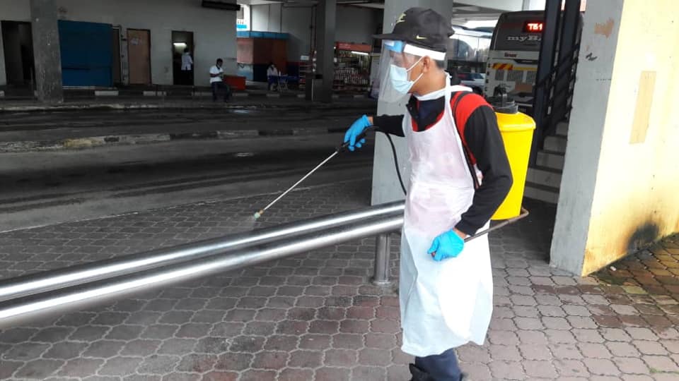 DISINFEKSI KAWALAN NOVEL CORONAVIRUS COVID -19