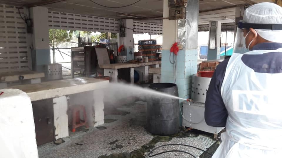 DISINFEKSI KAWALAN NOVEL CORONAVIRUS COVID -19