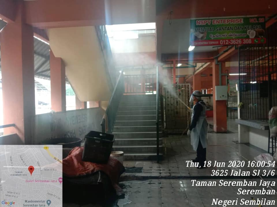 DISINFEKSI KAWALAN NOVEL CORONAVIRUS COVID -19