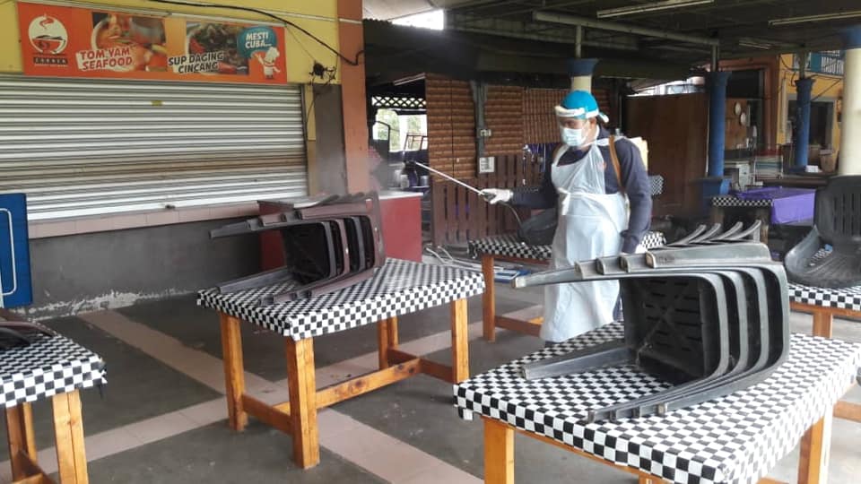 DISINFEKSI KAWALAN NOVEL CORONAVIRUS COVID -19