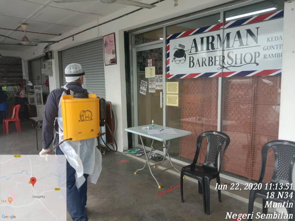 DISINFEKSI KAWALAN NOVEL CORONAVIRUS COVID -19