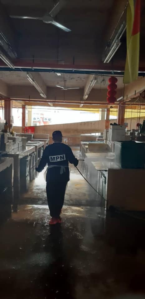 DISINFEKSI KAWALAN NOVEL CORONAVIRUS COVID -19