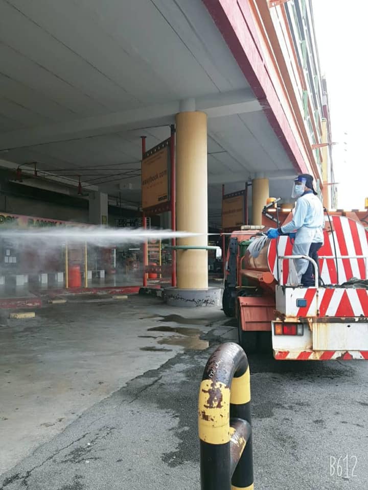 DISINFEKSI KAWALAN NOVEL CORONAVIRUS COVID -19