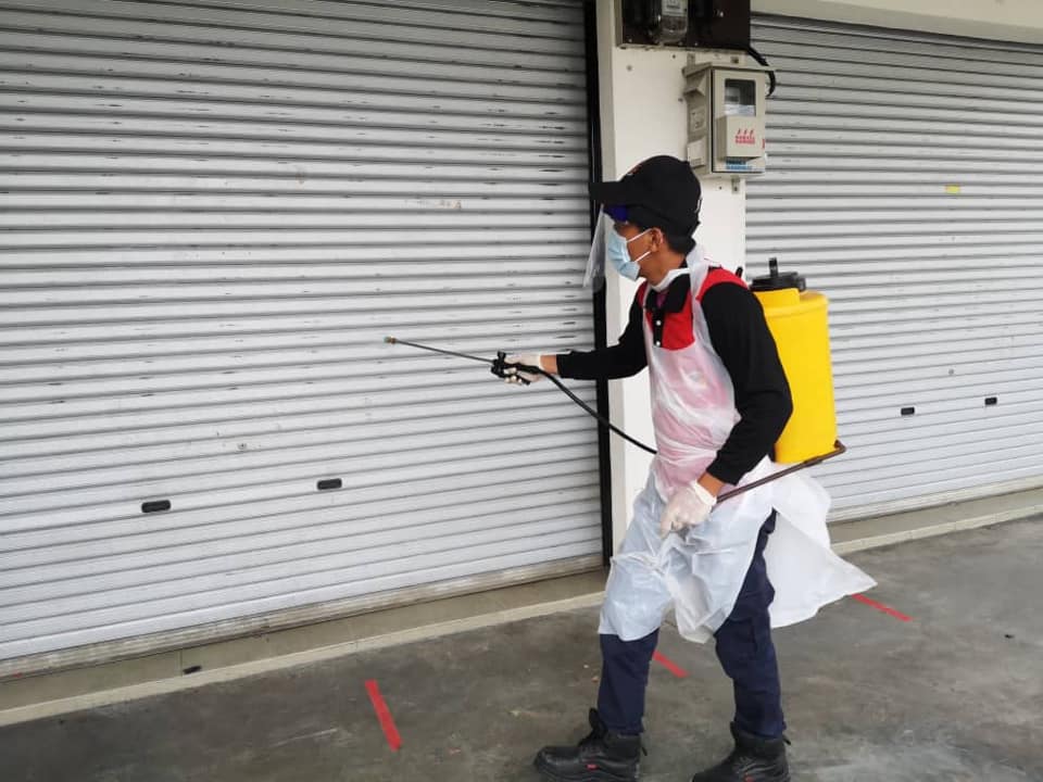 DISINFEKSI KAWALAN NOVEL CORONAVIRUS COVID -19