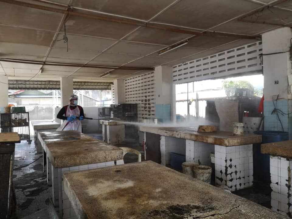 DISINFEKSI KAWALAN NOVEL CORONAVIRUS COVID -19 