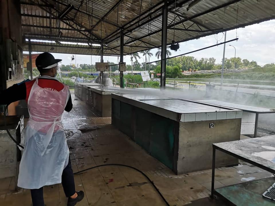 DISINFEKSI KAWALAN NOVEL CORONAVIRUS COVID -19