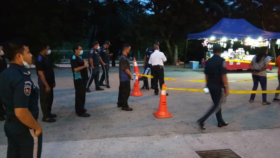 PEMANTAUAN & PEMATUHAN SOP PEMBUKAAN PASAR MALAM