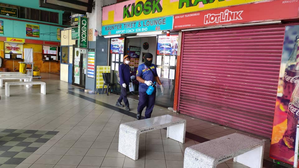 DISINFEKSI KAWALAN NOVEL CORONAVIRUS COVID-19