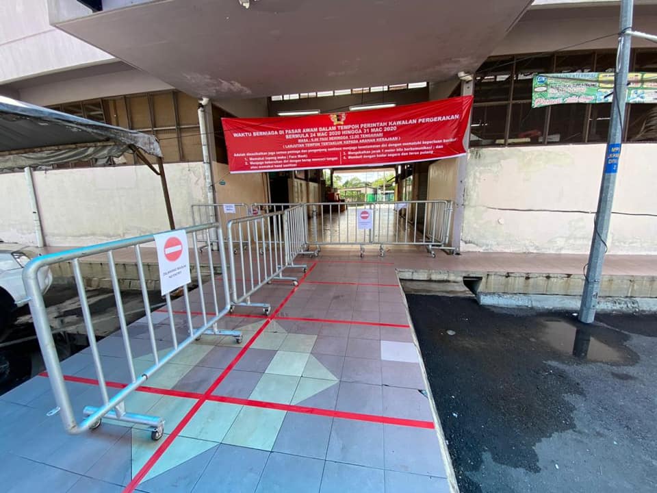 LAWATAN DATUK BANDAR KE PASAR AMPANGAN