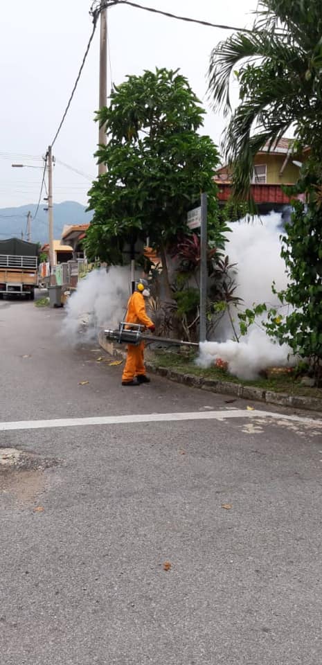 AKTIVITI KAWALAN DEMAM DENGGI DALAM KAWASAN MBS