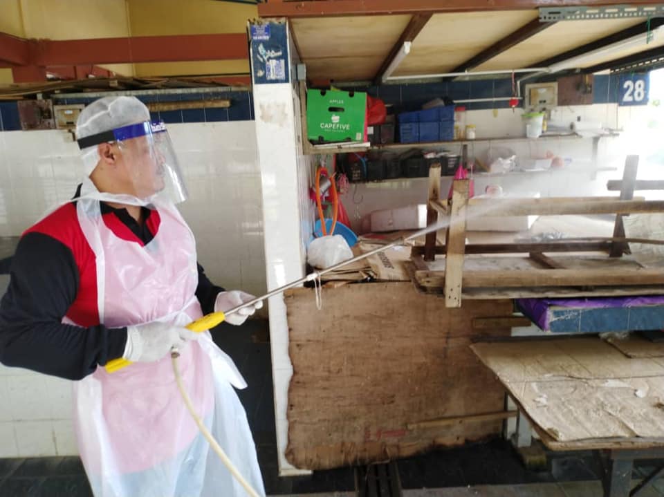 PEMBERSIHAN DAN DISINFEKSI KAWALAN NOVEL CORONAVIRUS COVID -19