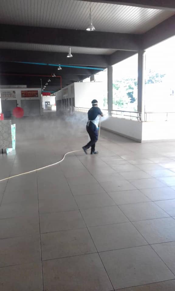 DISINFEKSI KAWALAN NOVEL CORONAVIRUS COVID -19