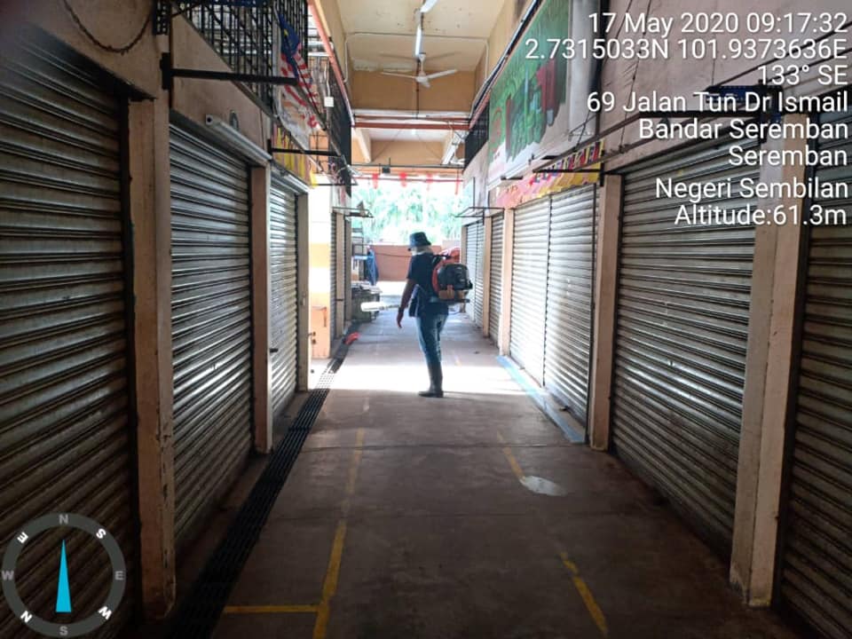 PEMBERSIHAN MENYELURUH PASAR BESAR SEREMBAN 