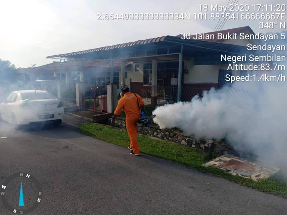 AKTIVITI KAWALAN DEMAM DENGGI DALAM KAWASAN MBS