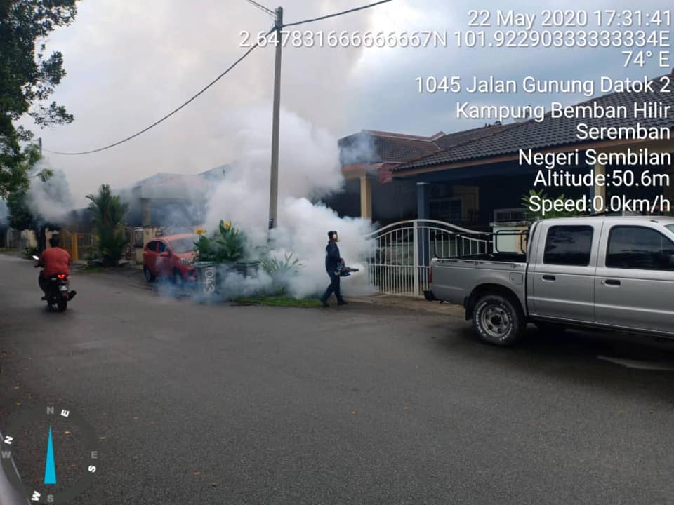 AKTIVITI KAWALAN DEMAM DENGGI DALAM KAWASAN MBS