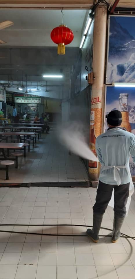 DISINFEKSI KAWALAN NOVEL CORONAVIRUS COVID -19