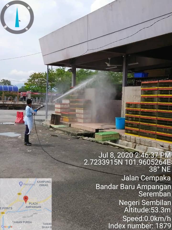 DISINFEKSI KAWALAN NOVEL CORONAVIRUS COVID -19