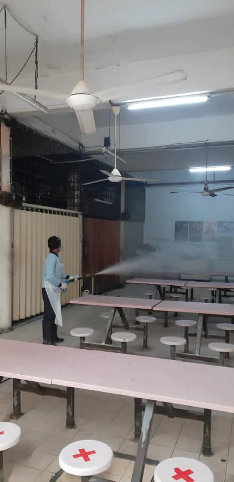 DISINFEKSI KAWALAN NOVEL CORONAVIRUS COVID -19