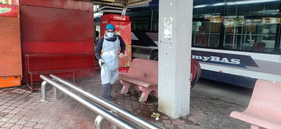 DISINFEKSI KAWALAN NOVEL CORONAVIRUS COVID -19