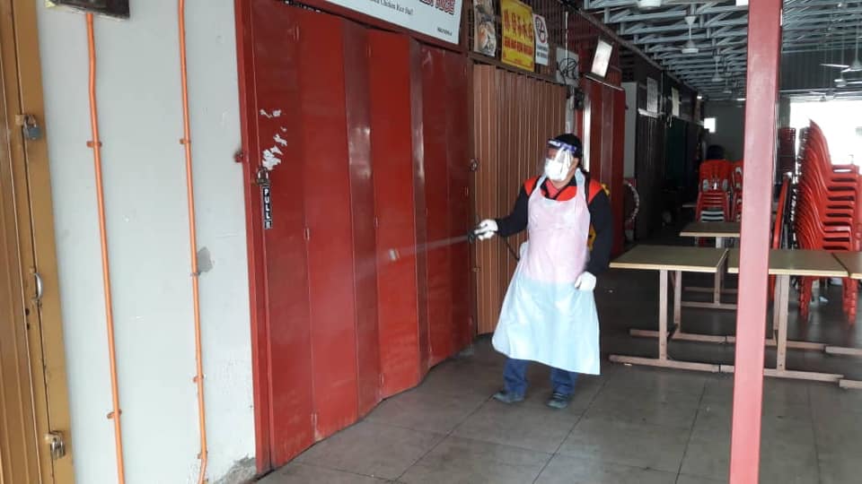 DISINFEKSI KAWALAN NOVEL CORONAVIRUS COVID -19