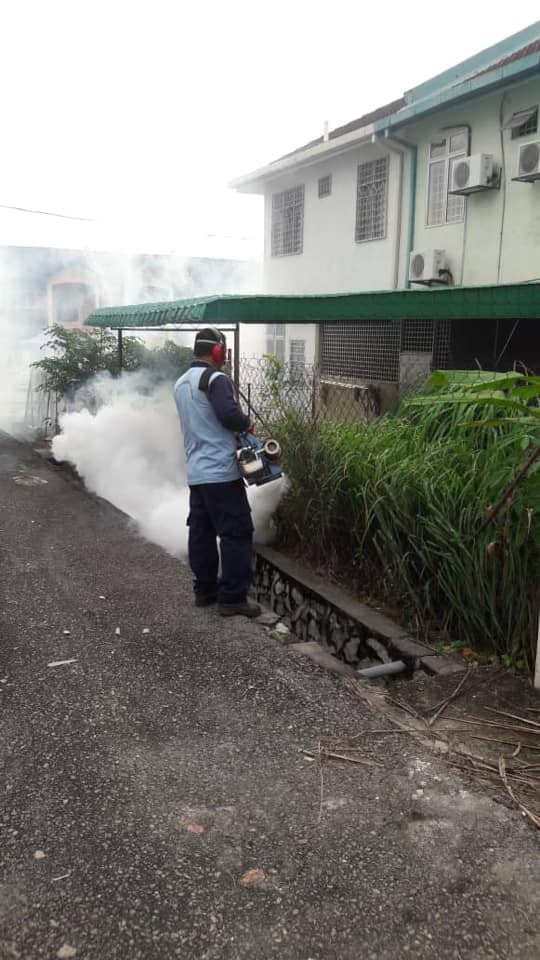 AKTIVITI KAWALAN DEMAM DENGGI DALAM KAWASAN MBS