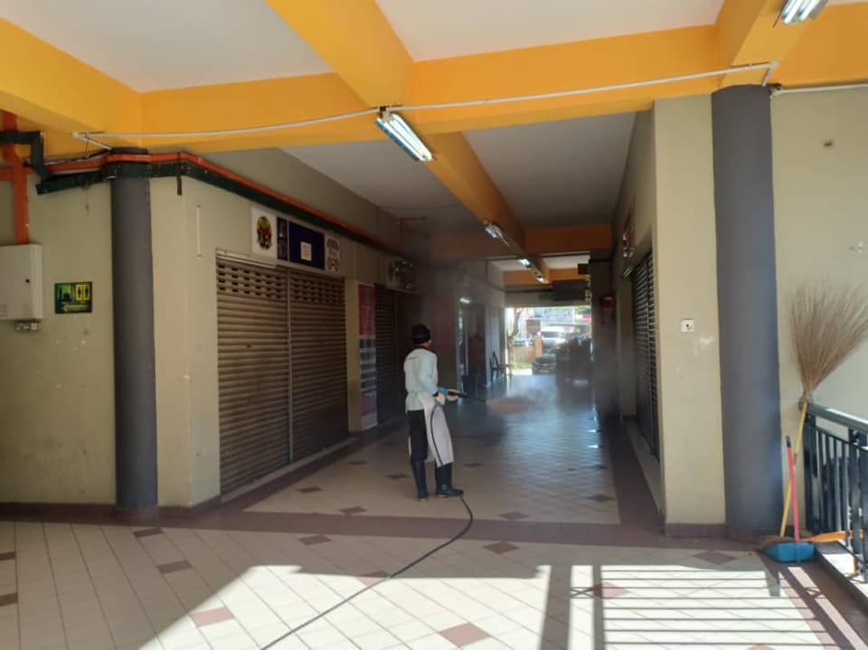 DISINFEKSI KAWALAN NOVEL CORONAVIRUS COVID -19