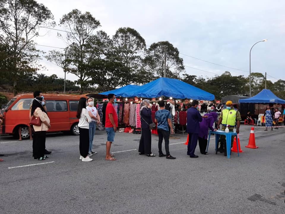 PEMANTAUAN & PEMATUHAN SOP PASAR MALAM