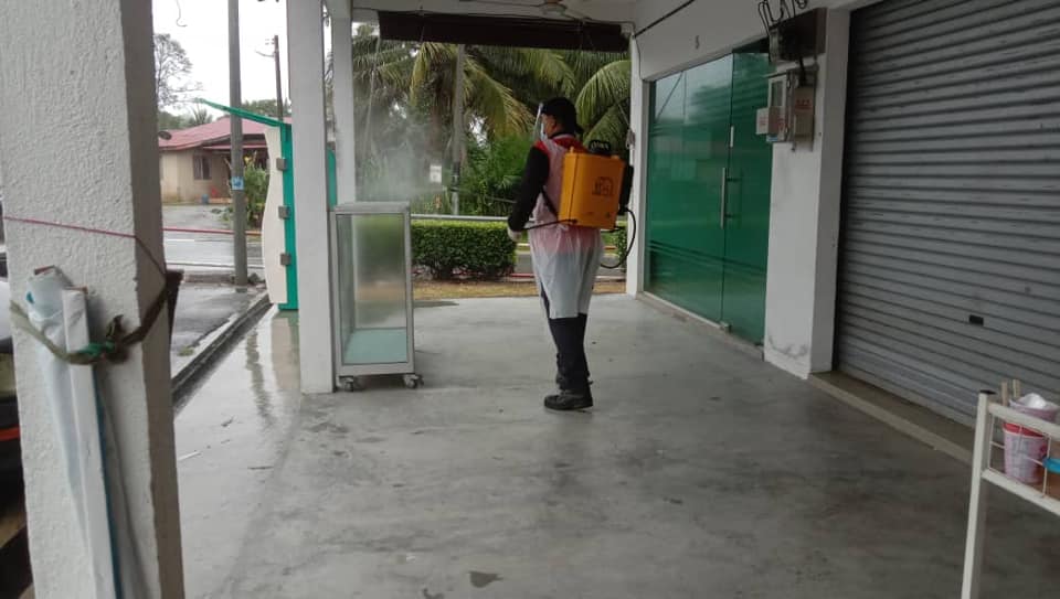 DISINFEKSI KAWALAN NOVEL CORONAVIRUS COVID -19