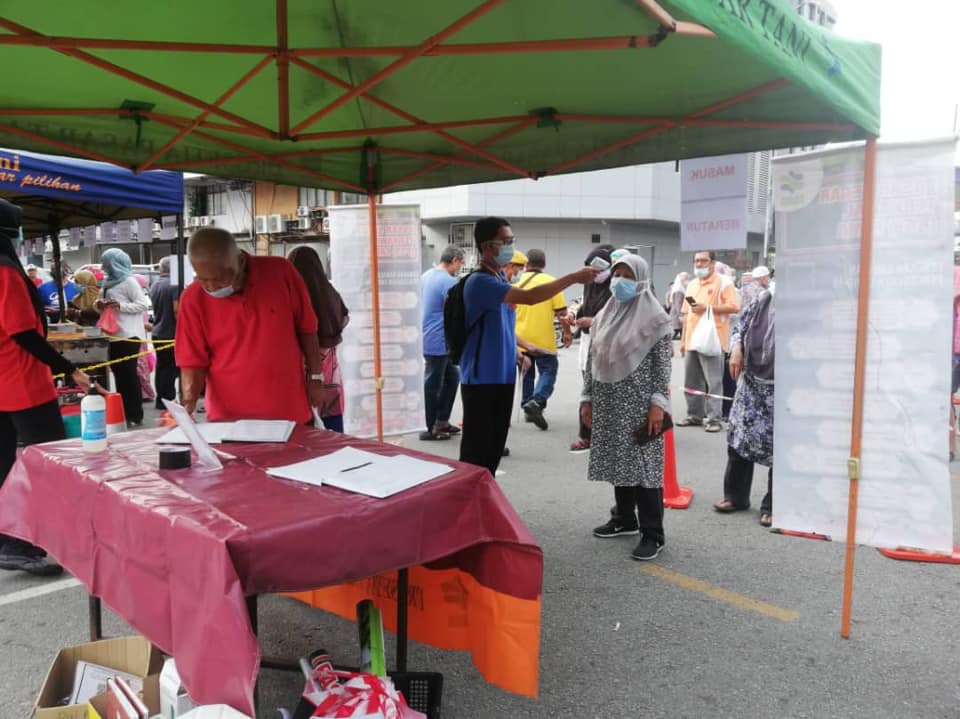 PEMANTAUAN & PEMATUHAN SOP PASAR MALAM