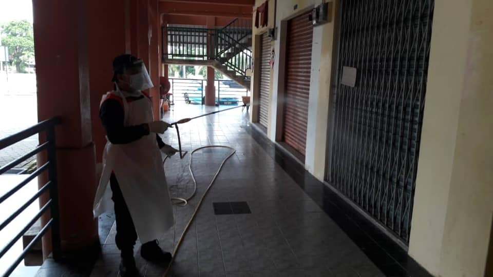 DISINFEKSI KAWALAN NOVEL CORONAVIRUS COVID -19