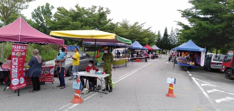 PEMANTAUAN & PEMATUHAN SOP  PASAR MALAM