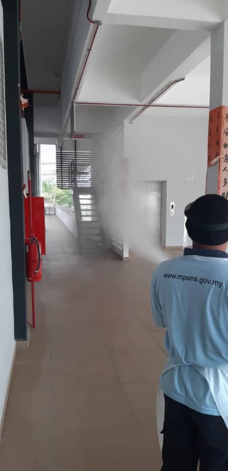 DISINFEKSI KAWALAN NOVEL CORONAVIRUS COVID -19