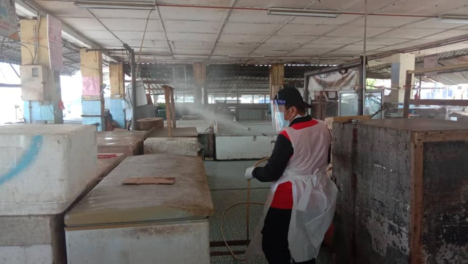 DISINFEKSI KAWALAN NOVEL CORONAVIRUS COVID -19