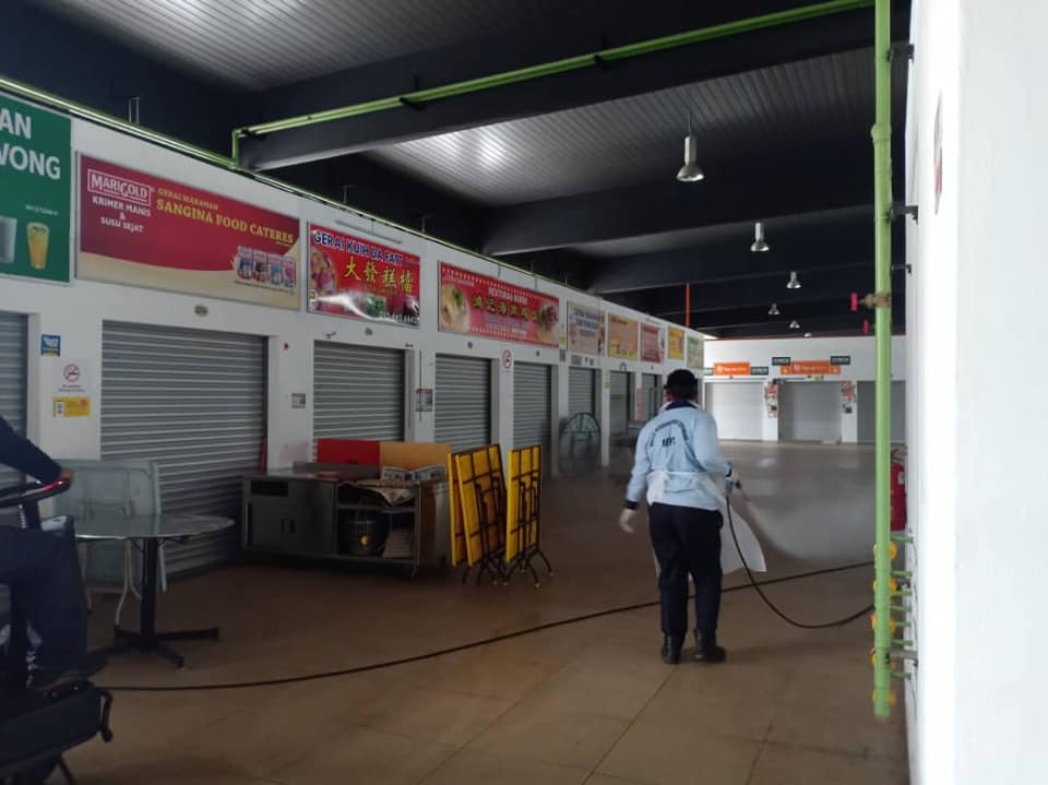 DISINFEKSI KAWALAN NOVEL CORONAVIRUS COVID -19